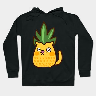 Chananas pineapple cat Hoodie